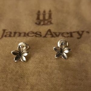 James Avery Daisy Post Earrings